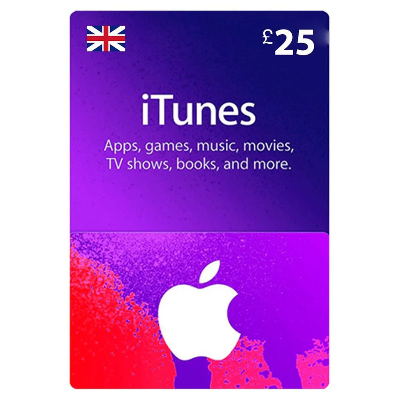 iTunes UK GBP25